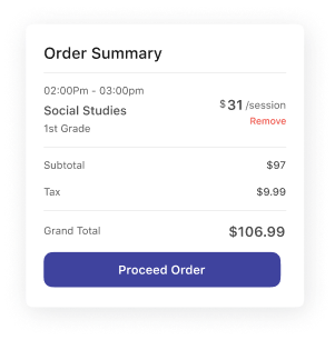 Order summary image